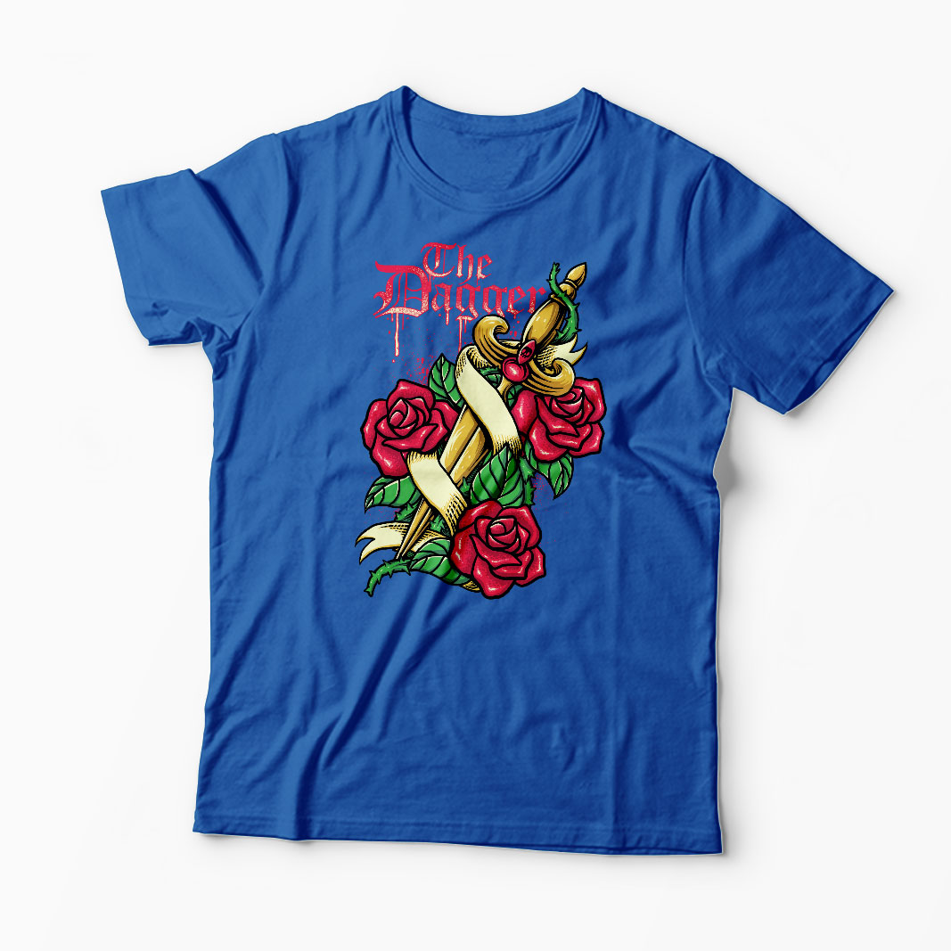 Tricou The Dagger - Bărbați-Albastru Regal